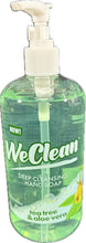 Load image into Gallery viewer, WE CLEAN Deep Cleansing Hand Soap with tea tree and aloe vera
